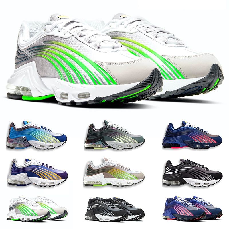 Tn Plus 2 II Tuned Running Shoes Mens Trainers Chaussures Triple White Black Hyper Blue Green OG Neon Womens Sneakers Sports Runners 5.5-10
Tn Plus 2 II Tuned Running Shoes Mens Trainers Chaussures Triple White Black Hyper Blue Green OG Neon Womens Sneakers Sports Runners 5.5-10