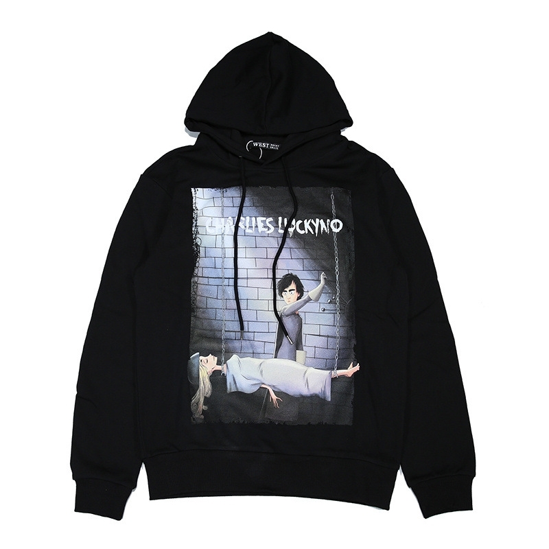 2020 tide br autumn winter men's and women's same fashion magician Princess digital printing Pullover, Black
2020 tide br autumn winter men's and women's same fashion magician Princess digital printing Pullover, Black