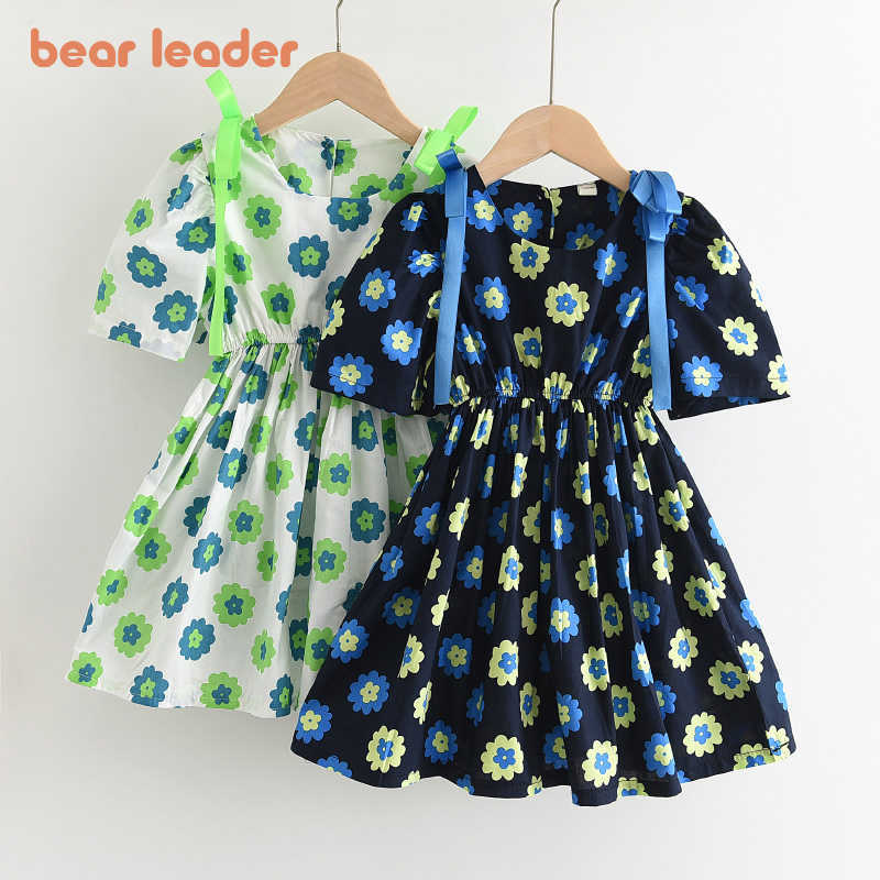 Bear Leader Girls Princess Party Costumes Summer Fashion Baby Girl Flowers Dress Kids Bowtie Cute Casual Dresses For 2-6 Years 210708, Ah5398green 
Bear Leader Girls Princess Party Costumes Summer Fashion Baby Girl Flowers Dress Kids Bowtie Cute Casual Dresses For 2-6 Years 210708, Ah5398green