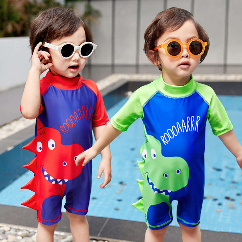 Children's suit Children's Swimsuit Boys' 1-8 year old children's Dinosaur one piece surfsuit swimsuit, Black
Children's suit Children's Swimsuit Boys' 1-8 year old children's Dinosaur one piece surfsuit swimsuit, Black