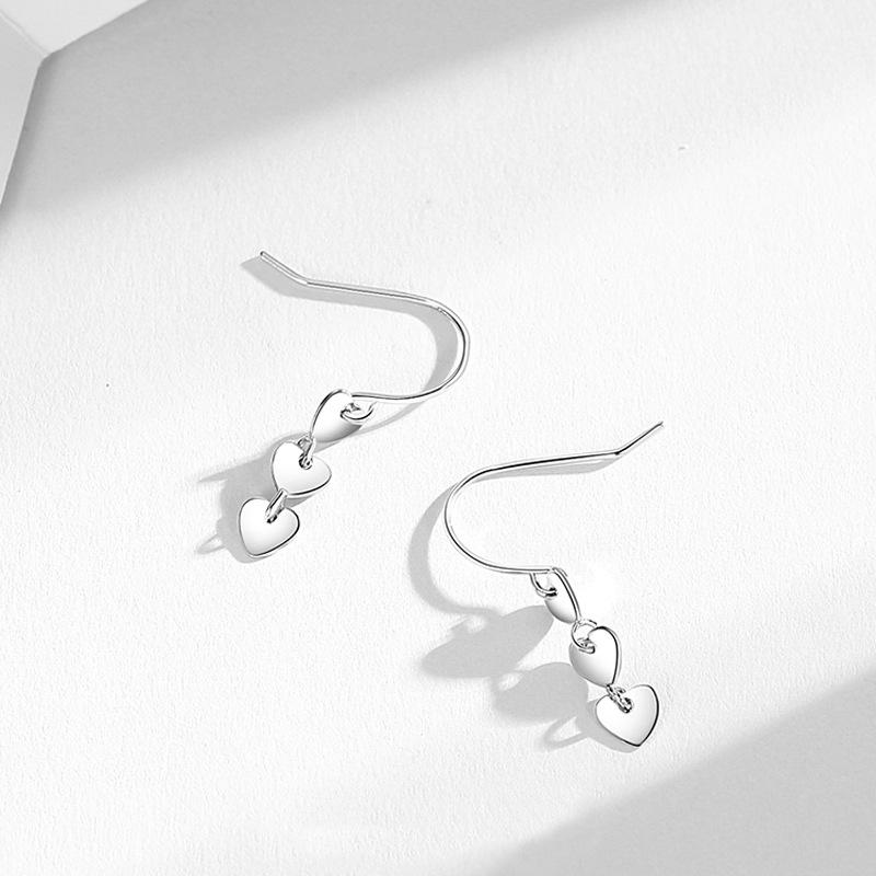 Dangle & Chandelier Women Jewelry Heart Earrings 2021 Design Silvery Plating Selling Drop For Girl Lady Gifts, Silver
Dangle & Chandelier Women Jewelry Heart Earrings 2021 Design Silvery Plating Selling Drop For Girl Lady Gifts, Silver