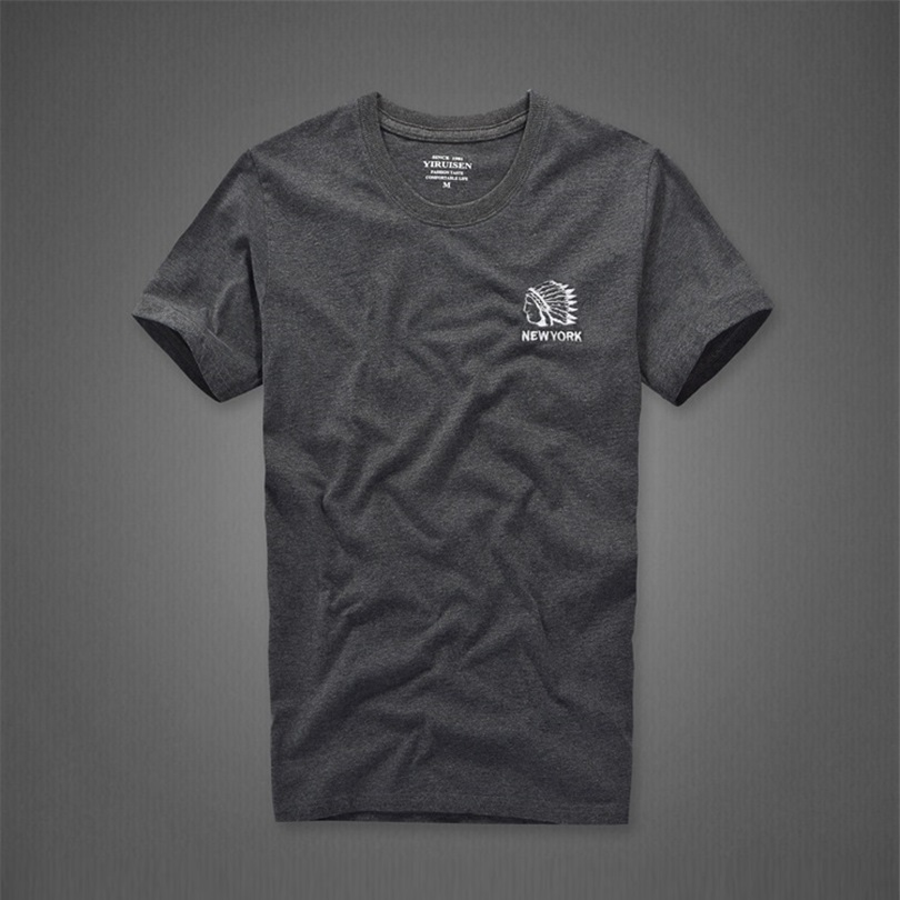 T shirt Fashion men summer tshirt high quality letter pattern simple style size S to XXXL 6 colors 210329