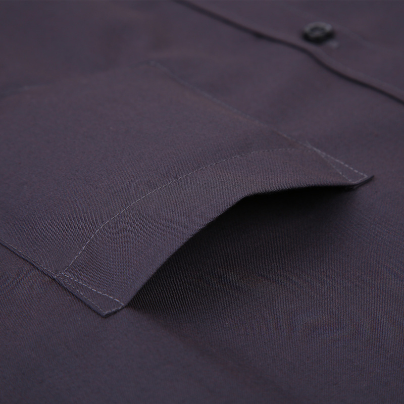 Men's Dress Shirt Solid Color Plus Size 8XL Black White Blue Gray Chemise Homme Male Business Casual Long Sleeved 220309