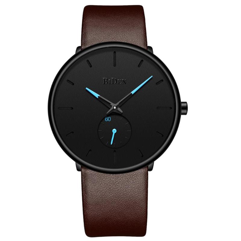 Wristwatches BIDEN Fashion Mens Clock Top Brand Male Watches Waterproof Casual Classic Design Leather Strap Relojes Hombre 2021, Bi0143-4
Wristwatches BIDEN Fashion Mens Clock Top Brand Male Watches Waterproof Casual Classic Design Leather Strap Relojes Hombre 2021, Bi0143-4