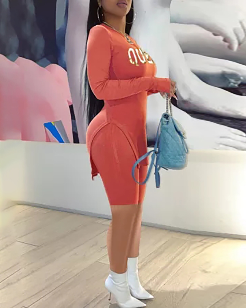 Summer Women Letter Print Top & Leggings Set New Female Slit One Shoulder Top & Sporty Shorts Set Ladies Casual Clothing 210415