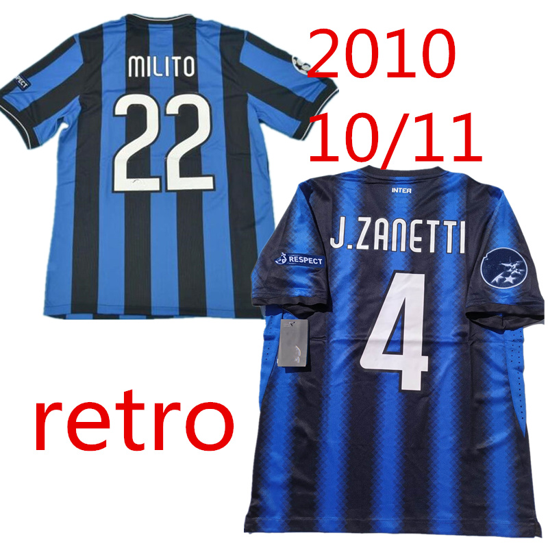 Classic 2009 2010 2011 Retro INte #22 MILITO blue Soccer Jerseys league game Finals #4 J.ZANETTI #10 SNEIJDER 09 10 11 soccer Shirts BAGGIO, Black;yellow
Classic 2009 2010 2011 Retro INte #22 MILITO blue Soccer Jerseys league game Finals #4 J.ZANETTI #10 SNEIJDER 09 10 11 soccer Shirts BAGGIO, Black;yellow