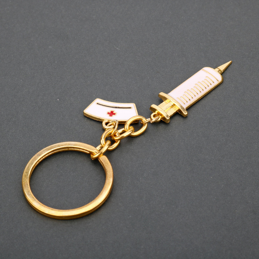 Gold Doctor Nurse Injector Echometer Charm Key Ring Keychain Hangbag Hangs Women men Fashion Jewelry Will and Sandy, Slivery;golden
Gold Doctor Nurse Injector Echometer Charm Key Ring Keychain Hangbag Hangs Women men Fashion Jewelry Will and Sandy, Slivery;golden