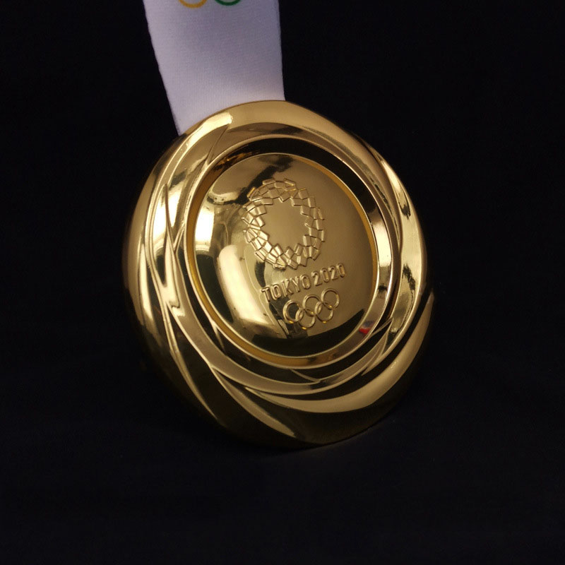 For gift The newest Tokyo Olympic games sport championship award gold medal 85 mm player badge with ribbon crafts
For gift The newest Tokyo Olympic games sport championship award gold medal 85 mm player badge with ribbon crafts