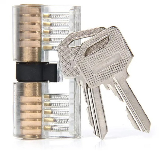 5Pins Flat Lock Pick Practice Padlock Crescent Lock Pick Practice Padlock Training Tool for Locksmith
5Pins Flat Lock Pick Practice Padlock Crescent Lock Pick Practice Padlock Training Tool for Locksmith