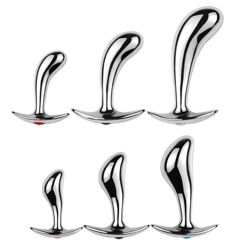 2 Style Stainless Steel Metal Anal Butt Plug G-Spot Use for Men and Women Masturbation Vaginal Anus Dilator Massager ButtPlug 211108
2 Style Stainless Steel Metal Anal Butt Plug G-Spot Use for Men and Women Masturbation Vaginal Anus Dilator Massager ButtPlug 211108