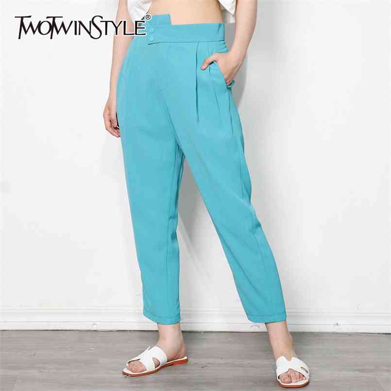 Loose Black Pants For Women High Waist Irregular Casual Minimalist Trouser Female Fashion Clothing Spring Style 210521
Loose Black Pants For Women High Waist Irregular Casual Minimalist Trouser Female Fashion Clothing Spring Style 210521