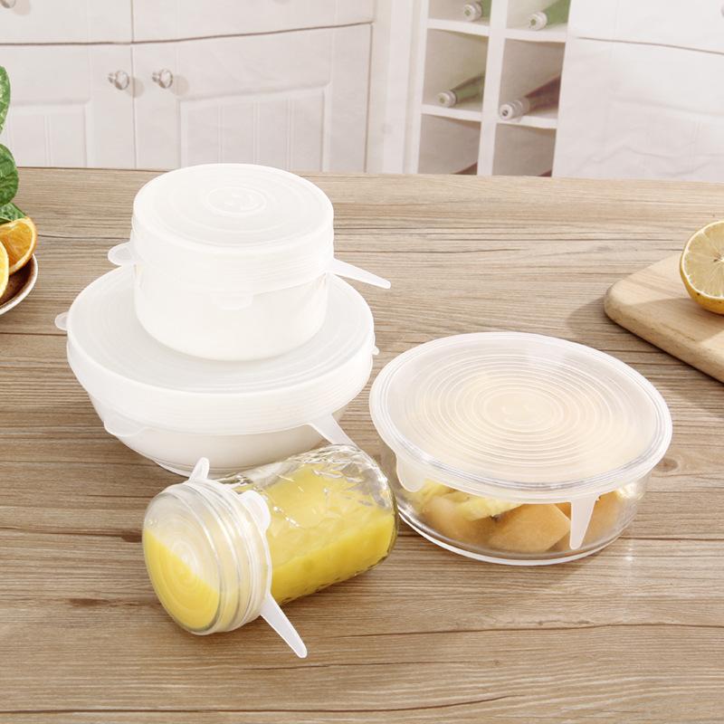 Dishes & Plates Silicone Fresh-keeping Cover, 6-Piece Transparent Round Extensible Bowl Cover Film
Dishes & Plates Silicone Fresh-keeping Cover, 6-Piece Transparent Round Extensible Bowl Cover Film