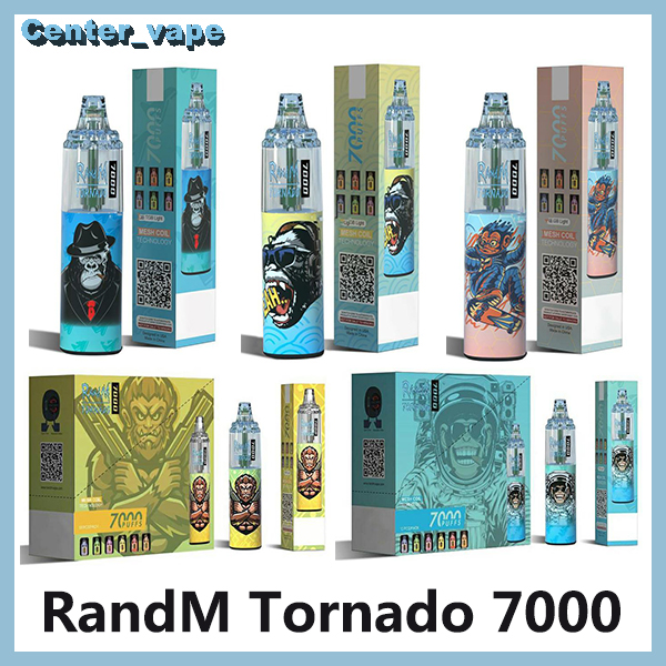 100% Original RandM Tornado 7000 Puffs Disposable E cigarettes Pod Device Powerful Battery 14ml Prefilled Cartridge Mesh Coil RGB light Glowing Vape Pen Kit
100% Original RandM Tornado 7000 Puffs Disposable E cigarettes Pod Device Powerful Battery 14ml Prefilled Cartridge Mesh Coil RGB light Glowing Vape Pen Kit