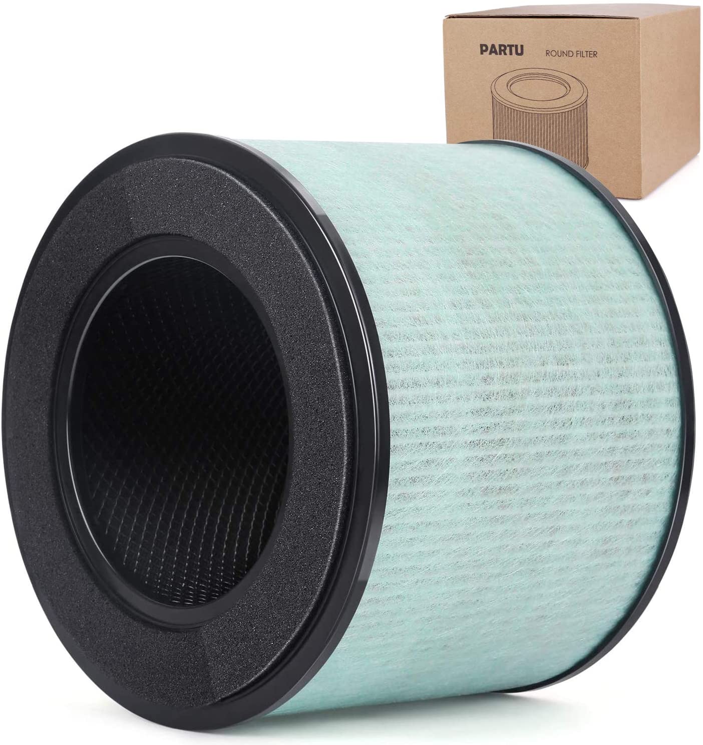 PARTU BS-08 HEPA Air Filter Replacement Filter, 3-in-1 Filtration System Include Pre-Filter, Activated Carbon
PARTU BS-08 HEPA Air Filter Replacement Filter, 3-in-1 Filtration System Include Pre-Filter, Activated Carbon
