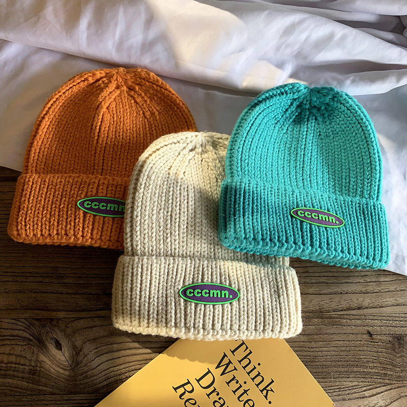 Korean Style Autumn Winter Couple Versatile Simple Letters Woolen Cap Female Trendy Japanese-Style and Internet-Famous Cute Warm Knitted, Elastic
Korean Style Autumn Winter Couple Versatile Simple Letters Woolen Cap Female Trendy Japanese-Style and Internet-Famous Cute Warm Knitted, Elastic