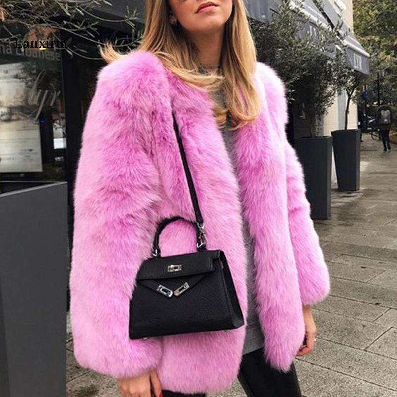Women's Fur & Faux 6 Colors Coat Warm Long Sleeve Women Sexy Celebrity Elegant Christmas Nightclub Evening Party Lady Wholesale, Black
Women's Fur & Faux 6 Colors Coat Warm Long Sleeve Women Sexy Celebrity Elegant Christmas Nightclub Evening Party Lady Wholesale, Black