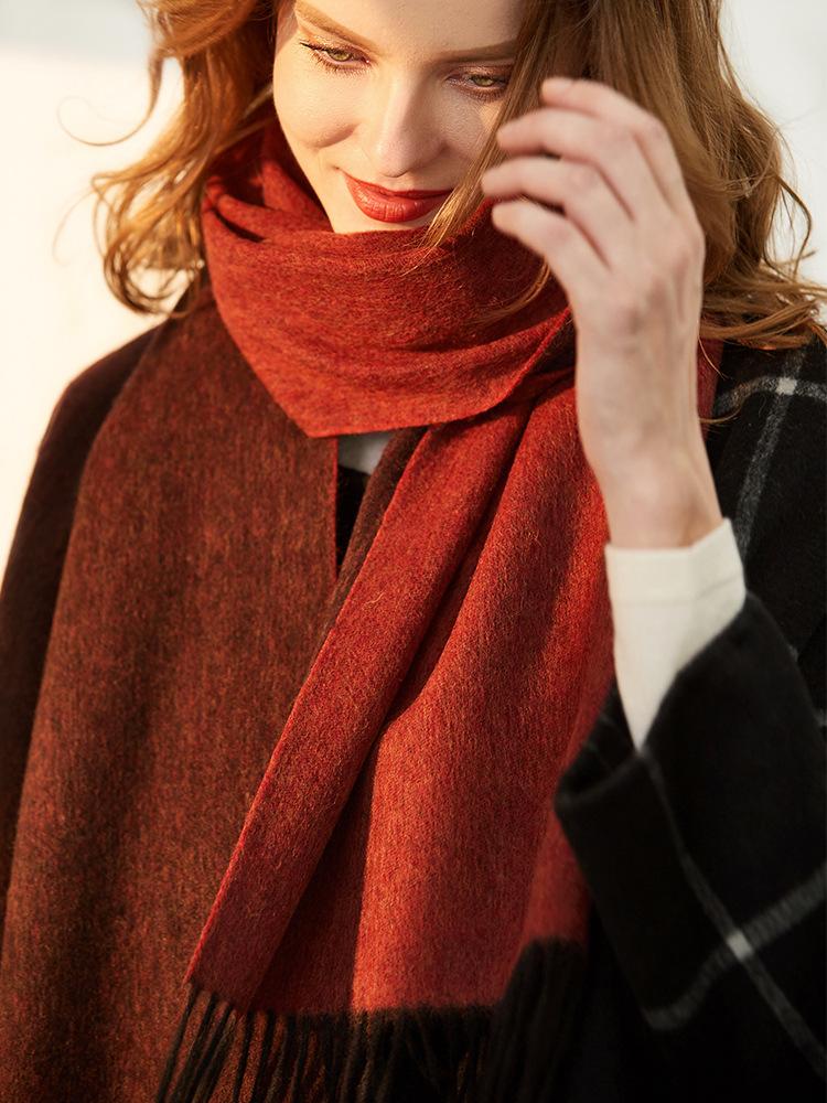 Hats, Scarves & Gloves Sets Double-sided Wool Scarf SWR0480 Unisex Autumn And Winter Thickened Warm
Hats, Scarves & Gloves Sets Double-sided Wool Scarf SWR0480 Unisex Autumn And Winter Thickened Warm