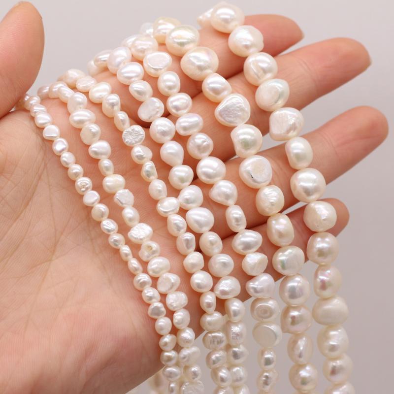Other Natural Freshwater Pearl Beads High Quality White Irregular Beaded For Jewelry Make DIY Necklace Bracelet Accessories 36cm
Other Natural Freshwater Pearl Beads High Quality White Irregular Beaded For Jewelry Make DIY Necklace Bracelet Accessories 36cm