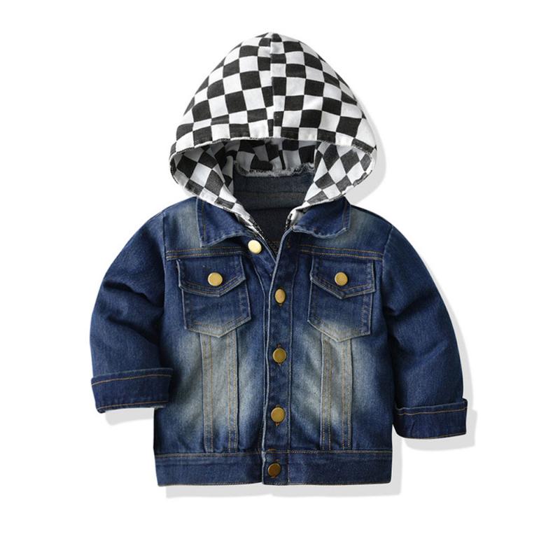 Jackets Baby Denim Jacket Children's Clothing Spring Autumn Outerwear Boys Girls Hoodies Costume Casual Clothes, Blue;gray
Jackets Baby Denim Jacket Children's Clothing Spring Autumn Outerwear Boys Girls Hoodies Costume Casual Clothes, Blue;gray