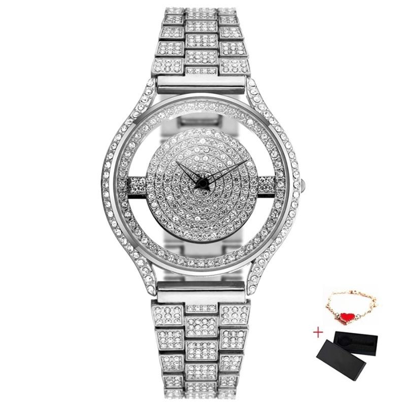 Wristwatches Ponduo Women's Quartz Watch For Women Gold Ladies Wristwatch Waterproof Steel Brand Watches Luxury Fashion Rhinestone 2021
Wristwatches Ponduo Women's Quartz Watch For Women Gold Ladies Wristwatch Waterproof Steel Brand Watches Luxury Fashion Rhinestone 2021