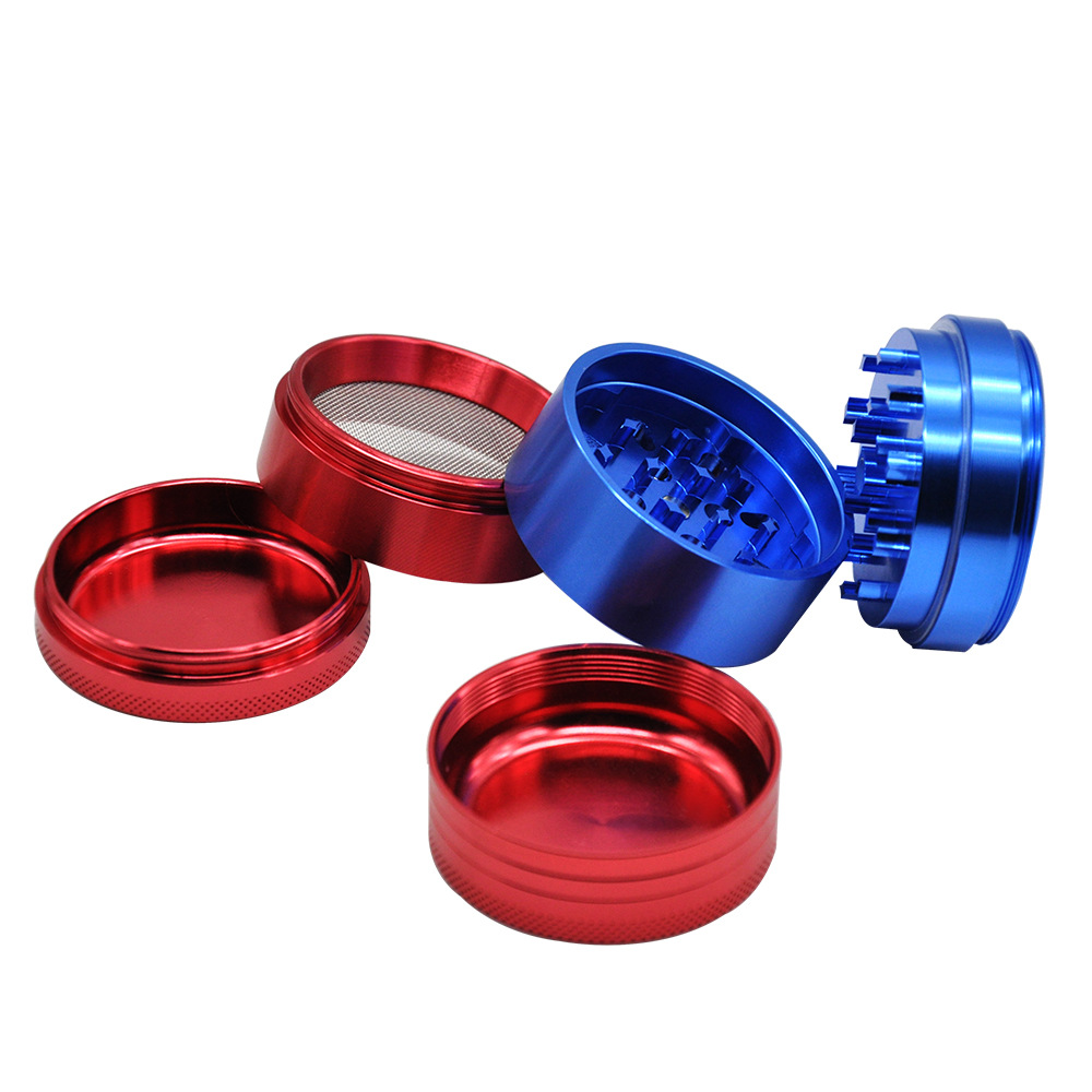Color Matching Herb Grinders Spice Crusher Smoking Tools Tobacco Shredder 5 parts Dia 50mm Aircraft Grade Aluminum Magnetic Cigarette Grinde
Color Matching Herb Grinders Spice Crusher Smoking Tools Tobacco Shredder 5 parts Dia 50mm Aircraft Grade Aluminum Magnetic Cigarette Grinde