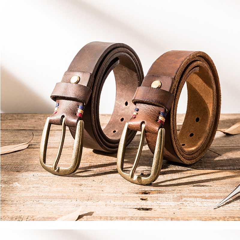 Belts Men's 3.8 Cm Vintage Belt Full Grain Italian Leather Casual Jeans Luxury Ceinture Homme Thick Handmade, Black
Belts Men's 3.8 Cm Vintage Belt Full Grain Italian Leather Casual Jeans Luxury Ceinture Homme Thick Handmade, Black