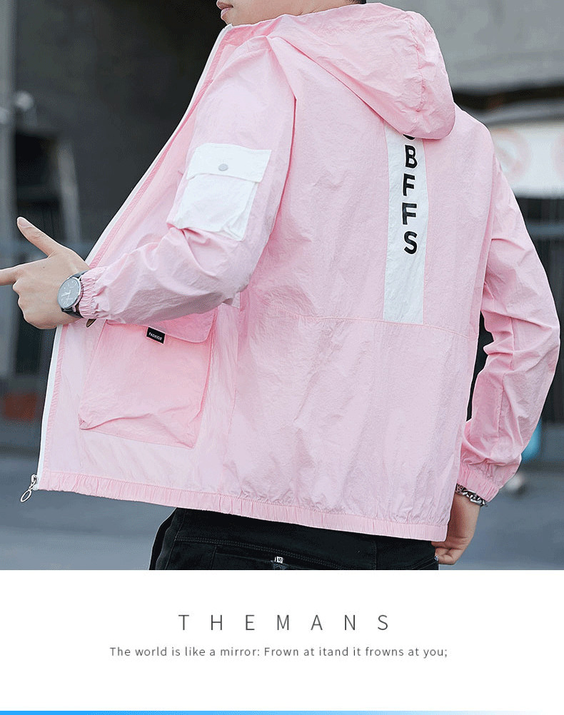 Mens UV Sunscreen Jacket Letter print Long Sleeve Tops Male Anti Ultraviolet Summer Beach Coat Outdoor Climbing Cycling Outwear, White
Mens UV Sunscreen Jacket Letter print Long Sleeve Tops Male Anti Ultraviolet Summer Beach Coat Outdoor Climbing Cycling Outwear, White