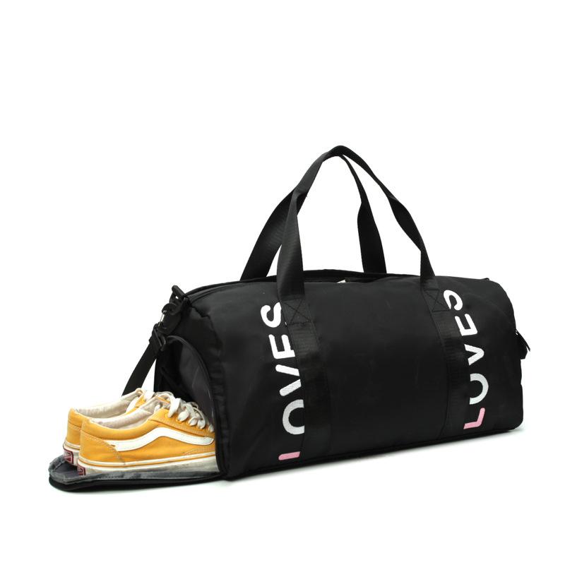 Duffel Bags Shangjian Fitness Shoe Warehouse Dry Wet Separation Travel Bag Pink Lady Slanting Luggage, Black
Duffel Bags Shangjian Fitness Shoe Warehouse Dry Wet Separation Travel Bag Pink Lady Slanting Luggage, Black