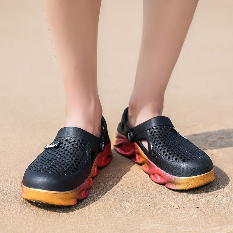 Classic Mens Womens Trainers Sports Size 44 Cross-border Summer Slippers Thick-soled Beach Shoes Couple Hole Shoe Outdoors Baotou Sandals Code:25LL-7790, 52659
Classic Mens Womens Trainers Sports Size 44 Cross-border Summer Slippers Thick-soled Beach Shoes Couple Hole Shoe Outdoors Baotou Sandals Code:25LL-7790, 52659