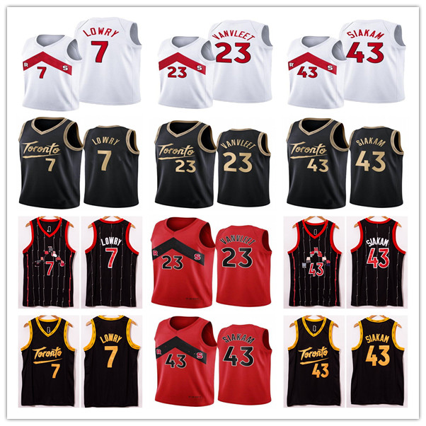 Men Kyle 7 Lowry Fred 23 VanVleet Jersey Pascal 43 Siakam Basketball Jerseys City 2021/22 edition Red White, Black;red
Men Kyle 7 Lowry Fred 23 VanVleet Jersey Pascal 43 Siakam Basketball Jerseys City 2021/22 edition Red White, Black;red