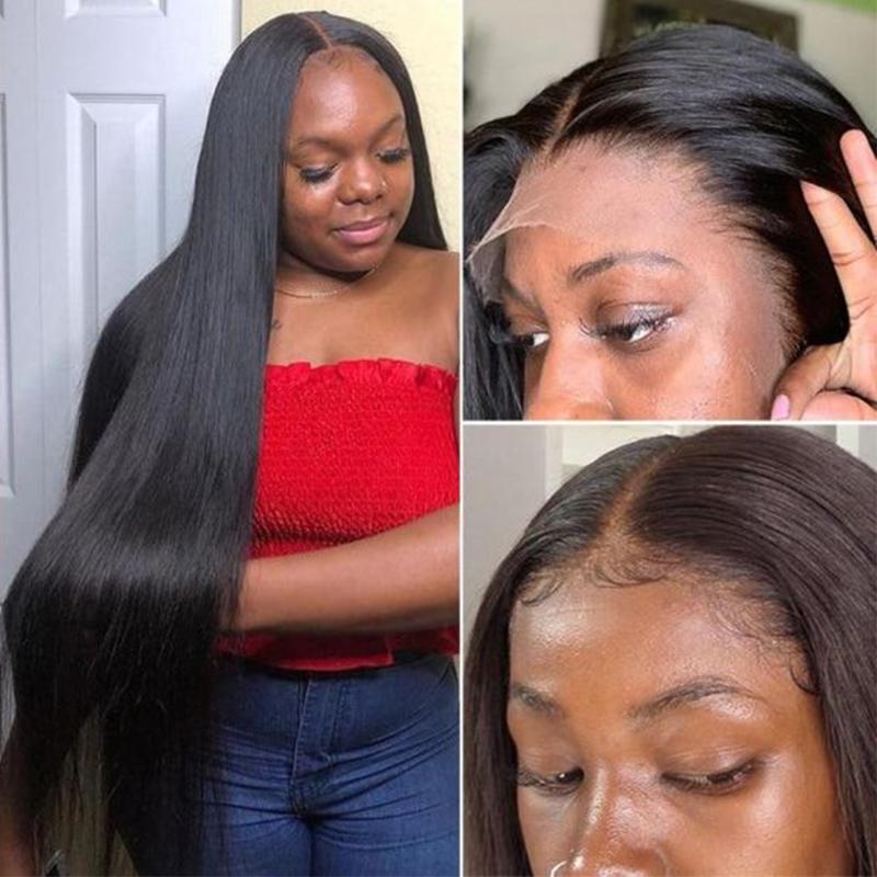 Lace Wigs 13x6 HD Frontal Bone Straight Front Human Hair 40 42 Inch Brazilian 5x5 6x6 Closure Wig For Black Women, 4x4 closure wig
Lace Wigs 13x6 HD Frontal Bone Straight Front Human Hair 40 42 Inch Brazilian 5x5 6x6 Closure Wig For Black Women, 4x4 closure wig