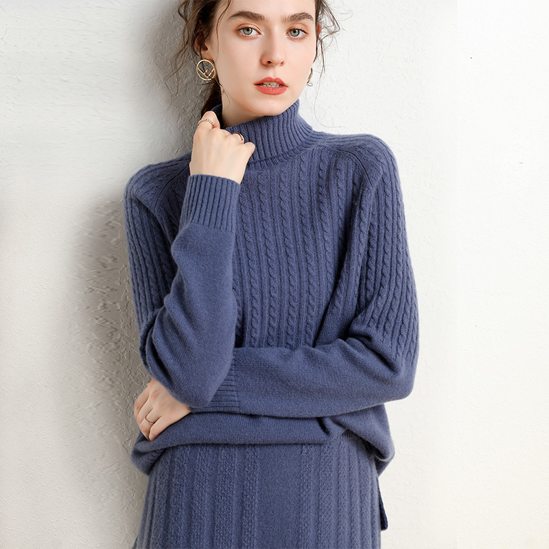 Women's Two Piece Pants Autumn and winter women's thick fashion sweater 100% pure cashmere 3LRX, Navy blue
Women's Two Piece Pants Autumn and winter women's thick fashion sweater 100% pure cashmere 3LRX, Navy blue