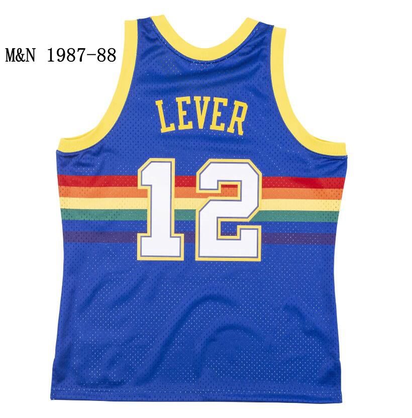Stitched classic retro jersey Lafayette "Fat" Lever Mitchell and Ness 1987-88 Basketball jerseys Men Women Youth S-6XL, Stitched jersey
Stitched classic retro jersey Lafayette "Fat" Lever Mitchell and Ness 1987-88 Basketball jerseys Men Women Youth S-6XL, Stitched jersey