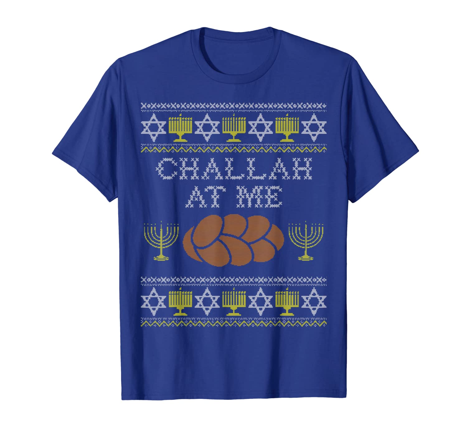 Challah At Me Shirt, Hanukkah Gifts, Funny Jewish Shirts, White;black