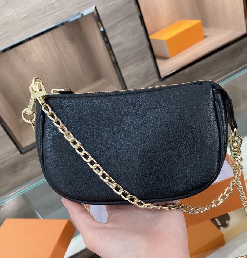 Women's diagonal shoulder bags fashion designer classic letters printed mahjong underarm bag high-quality lady handbag WF2104121