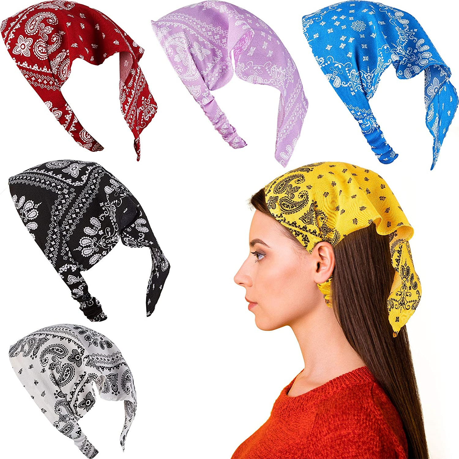 Woman Headscarf Elasticity Headbands Hair Accessories Simple Sports Bandanas Printing Turban Stretch Headband 7Colors WMQ1142, Long 30cm
Woman Headscarf Elasticity Headbands Hair Accessories Simple Sports Bandanas Printing Turban Stretch Headband 7Colors WMQ1142, Long 30cm