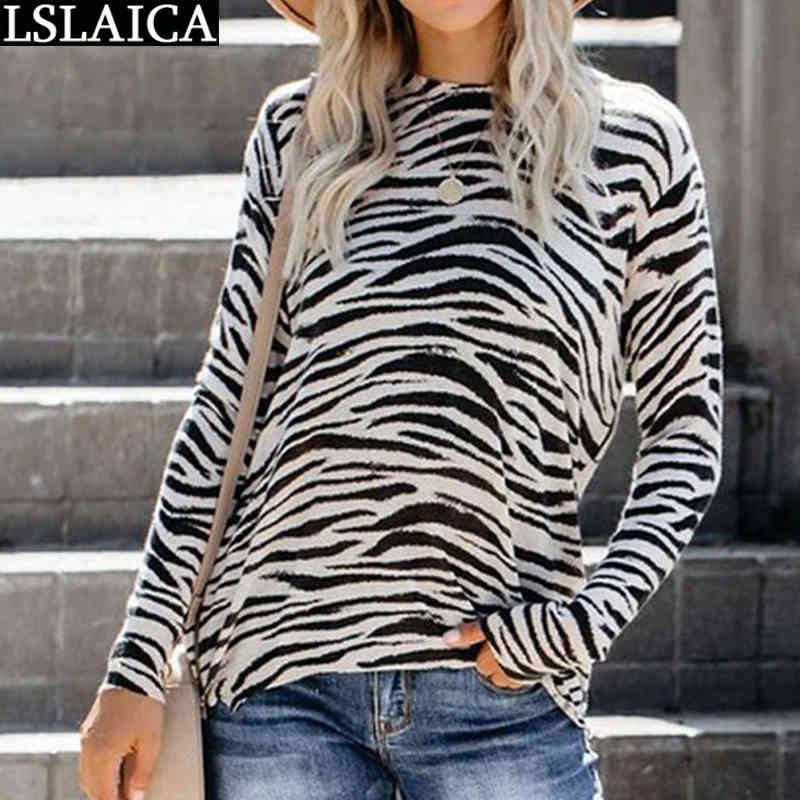 Casual Womens Shirts Long Sleeve Round Neck Leopard Print Loose Fashion Ladied Tops Autumn Clothes Streetwear T-shirt Femme 210520, Brown
Casual Womens Shirts Long Sleeve Round Neck Leopard Print Loose Fashion Ladied Tops Autumn Clothes Streetwear T-shirt Femme 210520, Brown