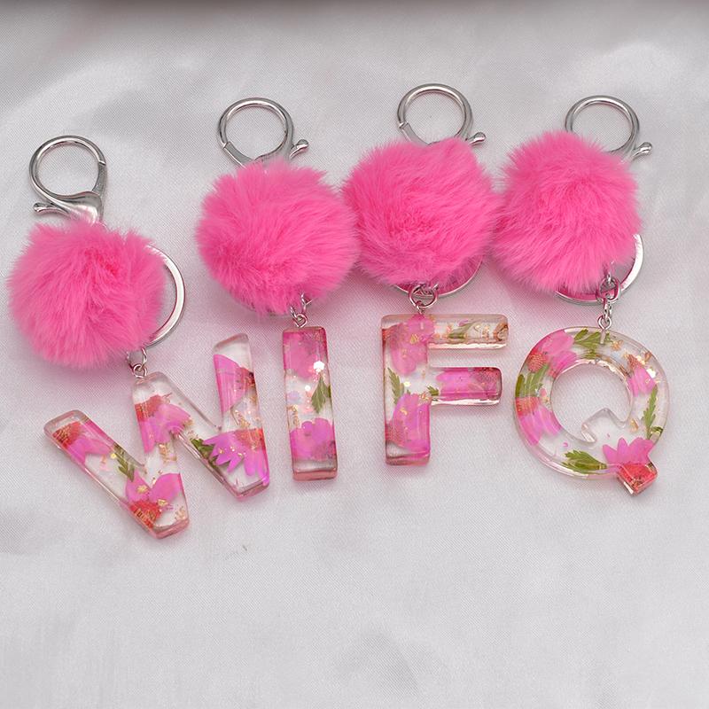 Keychains Letter Keychain Cute Pink Pompom Plush Print Keyring Car Pendant Bag Handbag Acrylic Sequins Charms Gift Jewelry Accessories
Keychains Letter Keychain Cute Pink Pompom Plush Print Keyring Car Pendant Bag Handbag Acrylic Sequins Charms Gift Jewelry Accessories