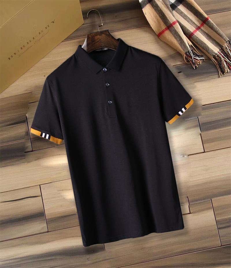 Summer polo high quality casual fashion pure cotton printed black and white men's T-shirt, -3XL S8
Summer polo high quality casual fashion pure cotton printed black and white men's T-shirt, -3XL S8