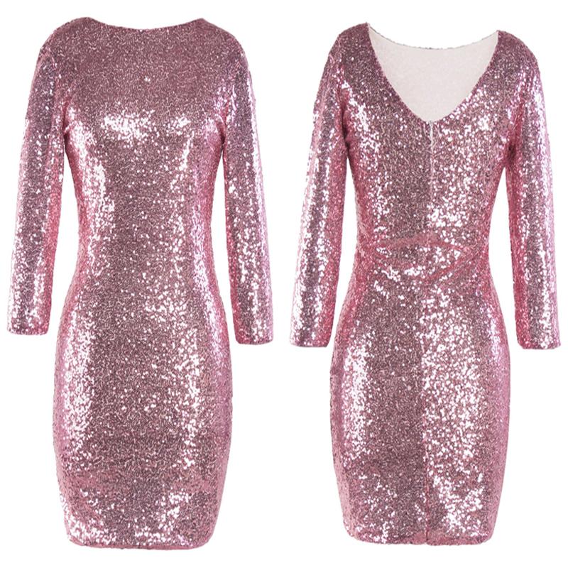 Casual Dresses Bodycon For Women Clothing 2021 Summer Long Sleeve Sequins Sexy Backless Lady Dress Female Wedding And Party, Pink
Casual Dresses Bodycon For Women Clothing 2021 Summer Long Sleeve Sequins Sexy Backless Lady Dress Female Wedding And Party, Pink