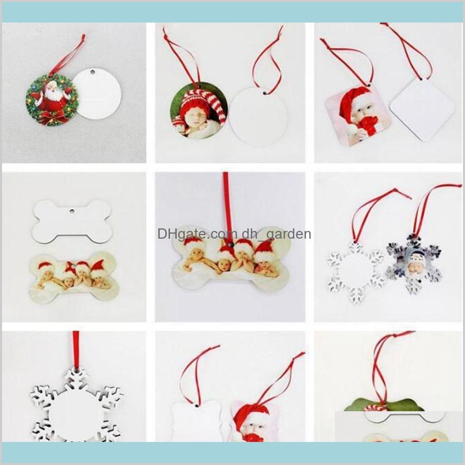 Festive Party Supplies Home Garden Sublimation Christmas Ornaments Round Square Snow Shape Decorations Mdf Transfer Printing Blank Coa
Festive Party Supplies Home Garden Sublimation Christmas Ornaments Round Square Snow Shape Decorations Mdf Transfer Printing Blank Coa