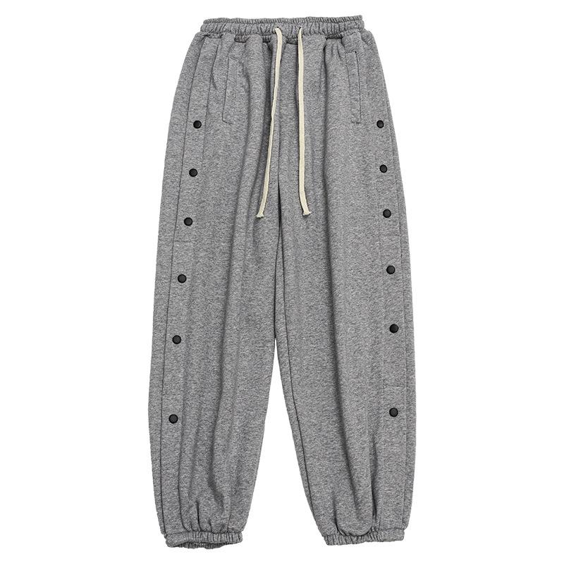 Men's Pants Summer Men Loose Trousers Color Lace-up Trend Nine Points Sports Button All-match Autumn Basketball, Black
Men's Pants Summer Men Loose Trousers Color Lace-up Trend Nine Points Sports Button All-match Autumn Basketball, Black