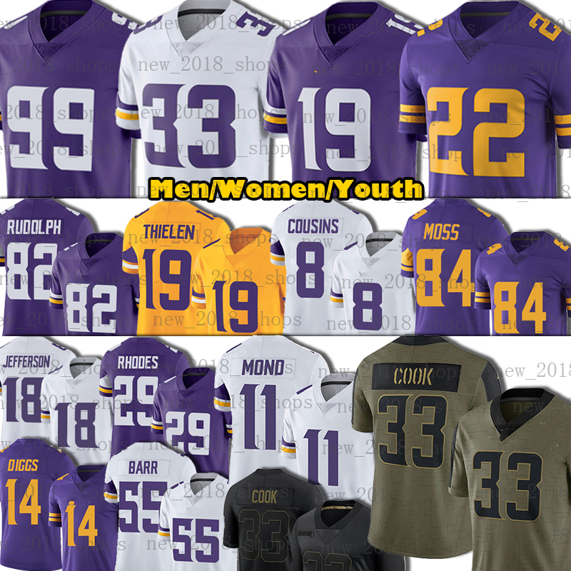 18 Justin Jefferson Dalvin Cook Adam Thielen Football Jersey Danielle Hunter Harrison Smith Kirk Cousins Everson Griffen Barr Peterson Pierce Kellen Mond Barr, Custom men jersey(w j r)
18 Justin Jefferson Dalvin Cook Adam Thielen Football Jersey Danielle Hunter Harrison Smith Kirk Cousins Everson Griffen Barr Peterson Pierce Kellen Mond Barr, Custom men jersey(w j r)