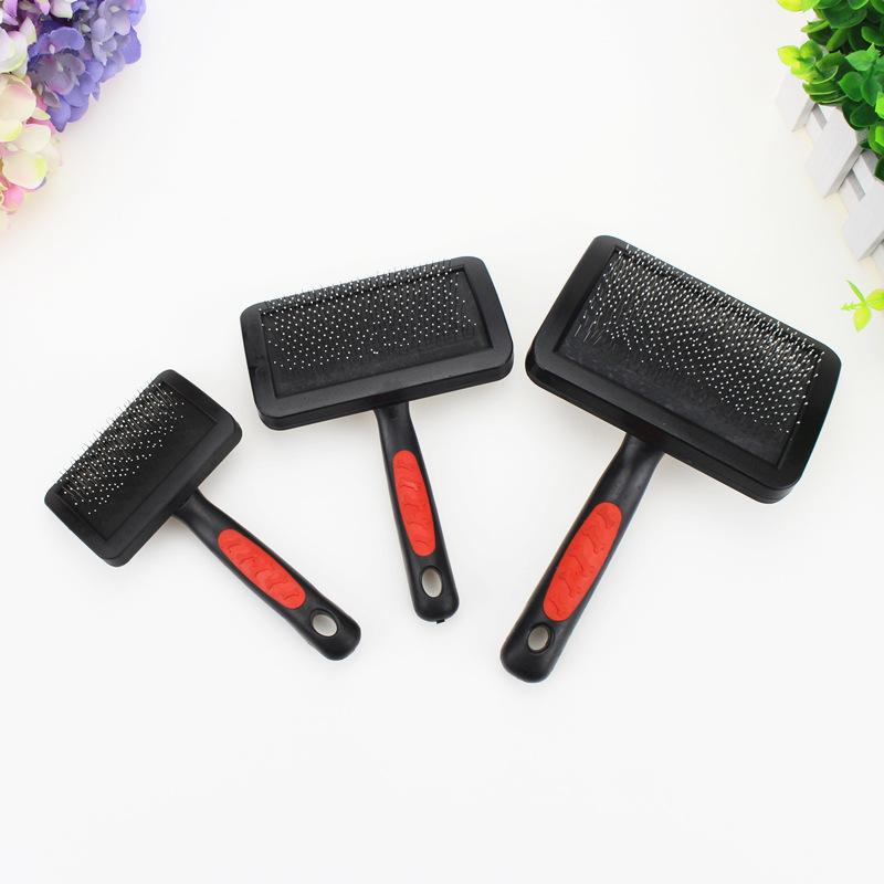 

Dog Grooming 1pc Pet Needle Comb Shedding Hair Remove Brush Slicker Massage Tool Cat Supplies Protective Accessories DogComb