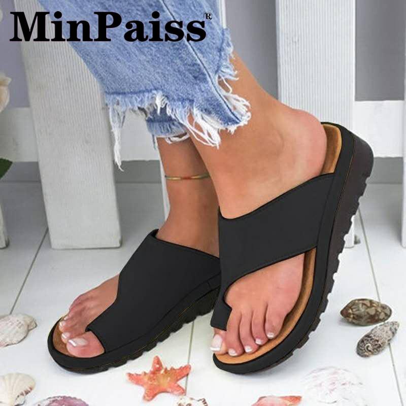 Sandals Ladies Large Size 34-42 - MINPAISS Pure Color Lady Toe For Spring And Summer, Black
Sandals Ladies Large Size 34-42 - MINPAISS Pure Color Lady Toe For Spring And Summer, Black