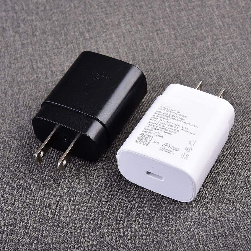 OEM Quality Type-C Chargers Note 10 USB C Fast Charging EU US Quick Charger PD 18W Power wall Plug 25W for Samsung Galaxy Note10 S10 S20 EP-
OEM Quality Type-C Chargers Note 10 USB C Fast Charging EU US Quick Charger PD 18W Power wall Plug 25W for Samsung Galaxy Note10 S10 S20 EP-