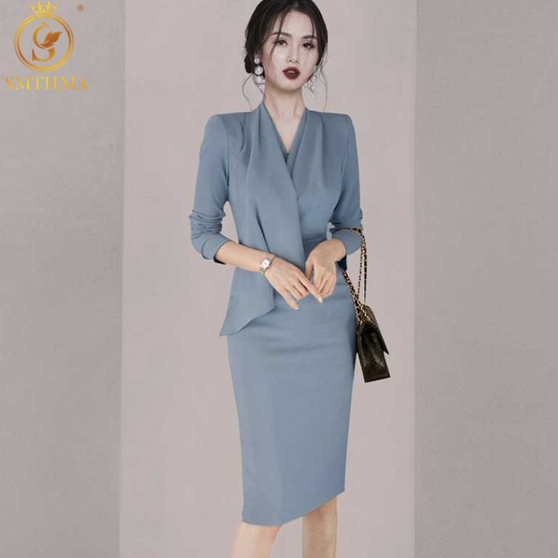 Elegant Women V Neck Long Sleeves High Waist Casual Office OL Dresses For Female Fashion Clothing 210520, Photo color
Elegant Women V Neck Long Sleeves High Waist Casual Office OL Dresses For Female Fashion Clothing 210520, Photo color