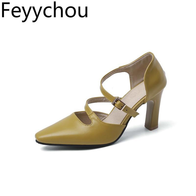 Dress Shoes Women's Pumps High Heels Square Toe Buckle Pu D'Orsay Two-piece Thick Heel 2021 Sexy Fashion Party Sweet Yellow Black
Dress Shoes Women's Pumps High Heels Square Toe Buckle Pu D'Orsay Two-piece Thick Heel 2021 Sexy Fashion Party Sweet Yellow Black