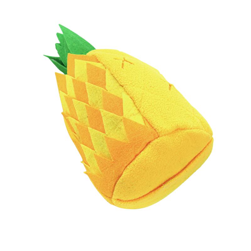 Car Headlights Pineapple Design Dog Sniffing Pet Plush Sound Food Leakage Feeder
Car Headlights Pineapple Design Dog Sniffing Pet Plush Sound Food Leakage Feeder