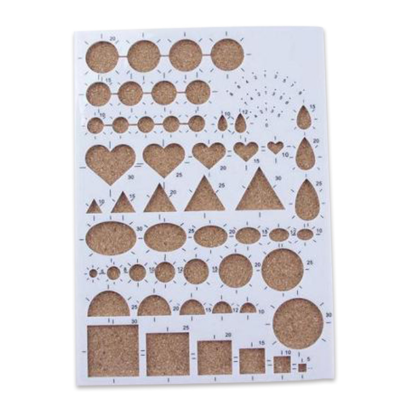 1 Pcs Scrapbooking Stamping Wedding Decoration Card Making Mosaic Quilling DIY Carft Paper Quiliing Corkboard Template